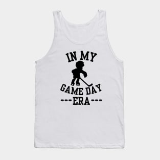 In My Ice Hockey Game Day Era Funny Ice Hockey Player Skating Game Art For Kids Boys Tank Top